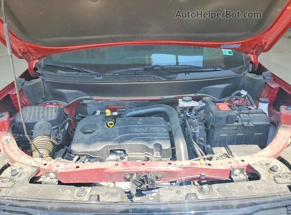 3GKALUEG3SL272335 2025 GMC TERRAIN Red უკანა სალონის ხედი