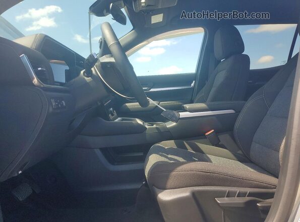 3GKALUEG3TL496500 2026 GMC TERRAIN Gray Widok wnętrza z przodu