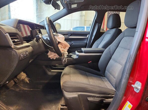 3GKALUEG4SL246293 2025 GMC TERRAIN Red წინა სალონის ხედი
