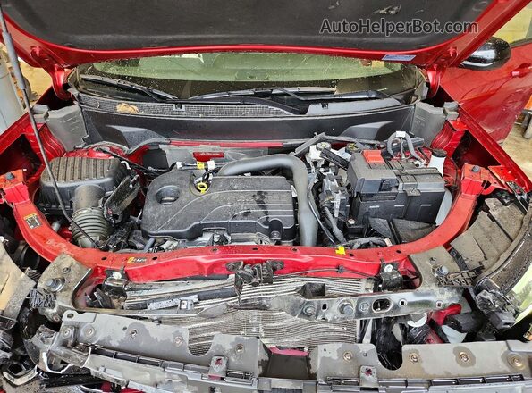 3GKALUEG4SL246293 2025 GMC TERRAIN Red ძრავის განყოფილების ხედი