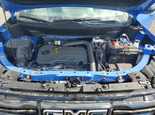 3GKALUEG4TL348596 2026 GMC TERRAIN Blue Vista del compartimento del motor
