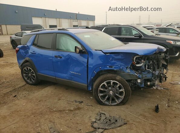3GKALUEG4TL382554 2026 GMC TERRAIN Синий Передняя правая четверть