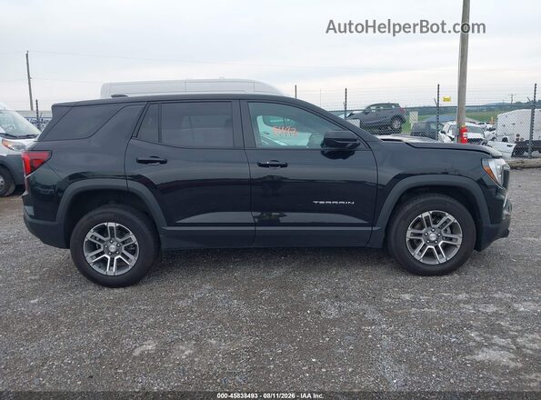 3GKALUEG6SL249017 2025 GMC TERRAIN Black Widok wnętrza z tyłu