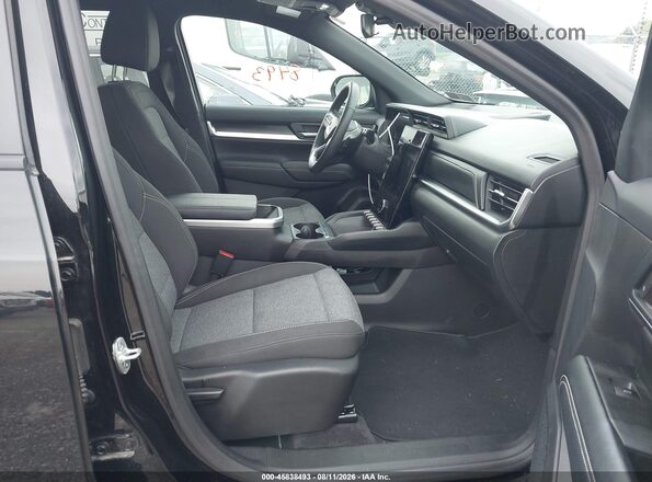 3GKALUEG6SL249017 2025 GMC TERRAIN Black Widok wnętrza z przodu