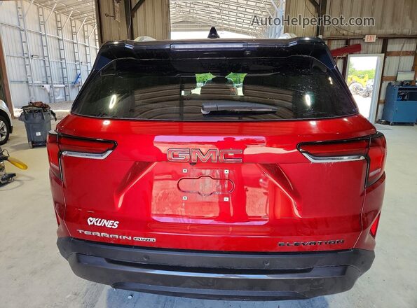 3GKALUEG9SL323286 2025 GMC TERRAIN Red უკანა ხედი