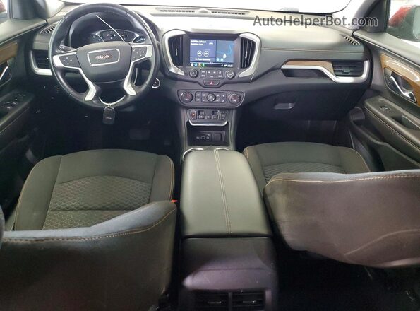 3GKALUEU0JL195296 2018 GMC TERRAIN Red Widok deski rozdzielczej