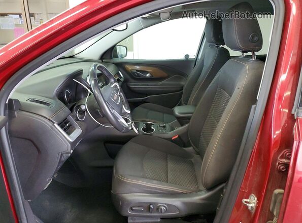 3GKALUEU0JL195296 2018 GMC TERRAIN Red Widok wnętrza z przodu