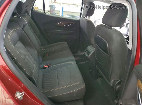 3GKALUEU0JL195296 2018 GMC TERRAIN Red Widok wnętrza z tyłu