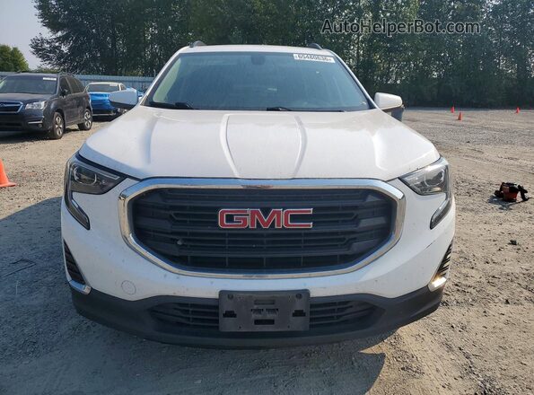 3GKALUEU0KL399274 2019 GMC TERRAIN White Вид спереду