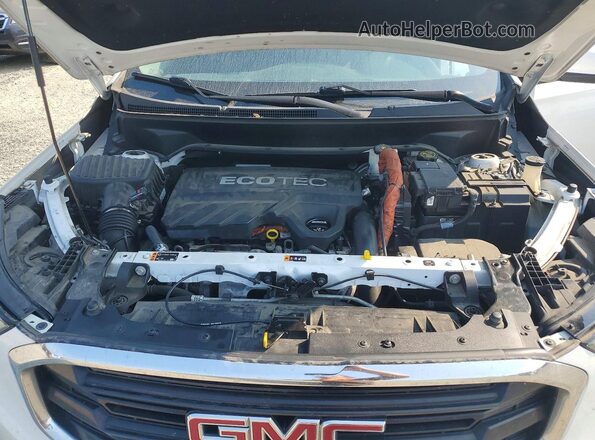 3GKALUEU0KL399274 2019 GMC TERRAIN White Вид підкапотного простору