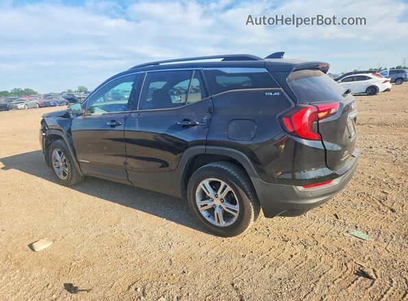 3GKALUEU2JL217203 2018 GMC TERRAIN Black Задня ліва чверть