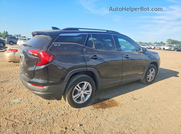 3GKALUEU2JL217203 2018 GMC TERRAIN Black Задня права чверть