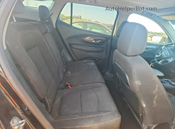 3GKALUEU2JL217203 2018 GMC TERRAIN Black Вид задньої частини салону