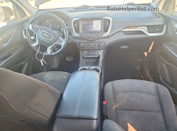 3GKALUEU2JL217203 2018 GMC TERRAIN Black Вид панелі приладів