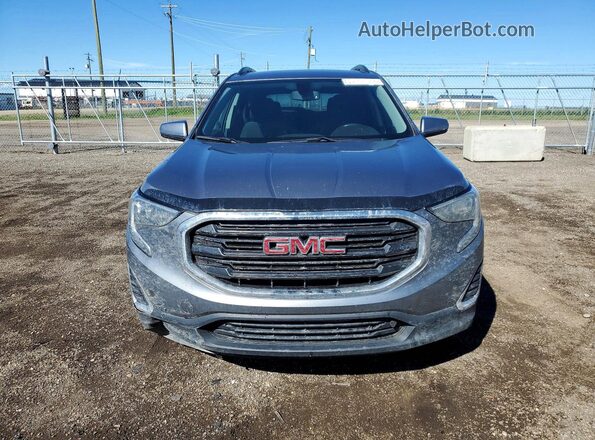 3GKALUEU5JL182415 2018 GMC TERRAIN Gray Vista frontal