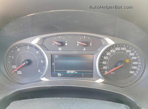 3GKALUEU5JL182415 2018 GMC TERRAIN Gray Vista del cuadro de instrumentos