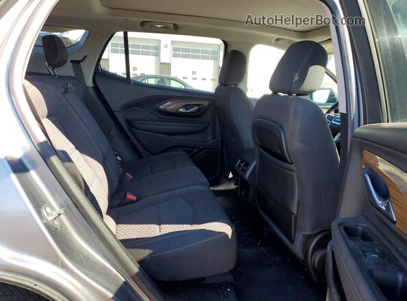 3GKALUEU5JL182415 2018 GMC TERRAIN Gray Vista de los asientos traseros