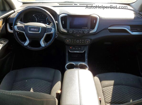 3GKALUEU5JL182415 2018 GMC TERRAIN Gray Vista del salpicadero