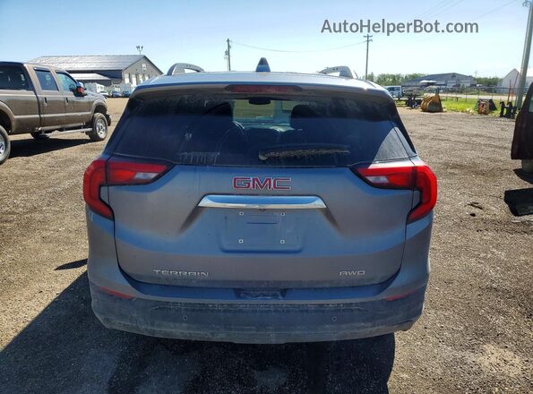 3GKALUEU5JL182415 2018 GMC TERRAIN Gray Vista trasera