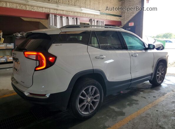 3GKALVEG0PL257451 2023 GMC TERRAIN White Trasero derecho
