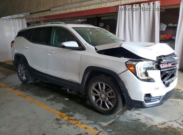 3GKALVEG0PL257451 2023 GMC TERRAIN White Delantero derecho