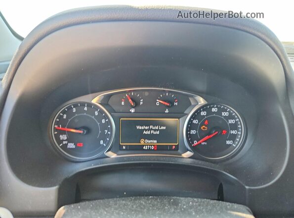 3GKALVEG0RL192345 2024 GMC TERRAIN Black Widok zestawu wskaźników