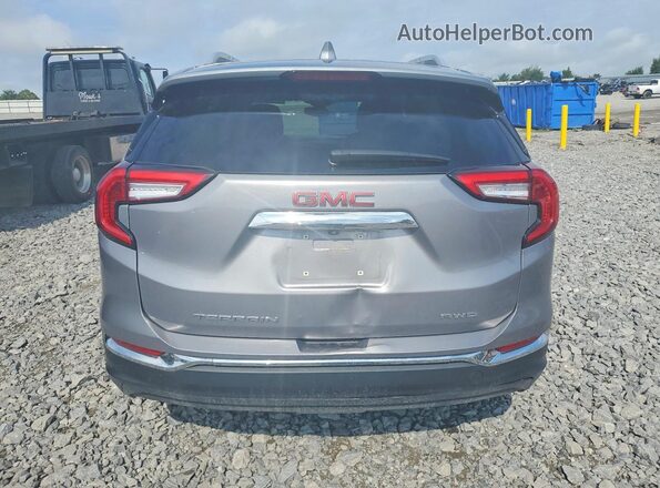 3GKALVEG0RL255783 2024 GMC TERRAIN Gray Вид ззаду
