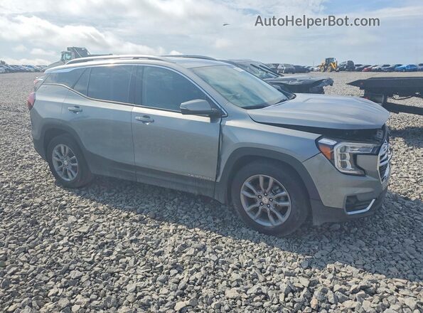 3GKALVEG0RL255783 2024 GMC TERRAIN Gray Передня права чверть