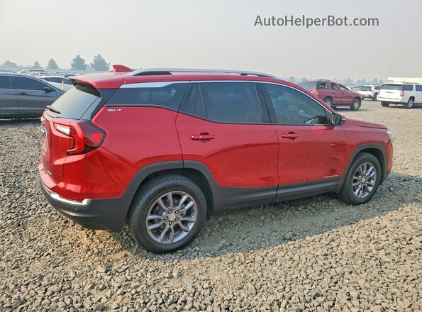 3GKALVEG0RL393453 2024 GMC TERRAIN Красный Задняя правая четверть