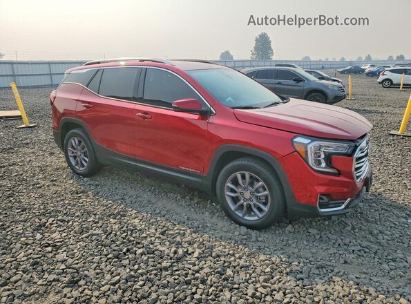 3GKALVEG0RL393453 2024 GMC TERRAIN Красный Передняя правая четверть