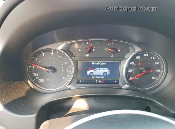 3GKALVEG0RL393453 2024 GMC TERRAIN Красный Вид щитка приборов
