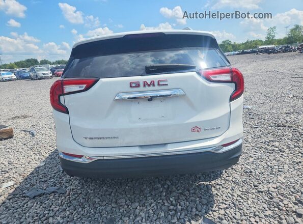 3GKALVEG1RL232805 2024 GMC TERRAIN White Հետևի տեսք