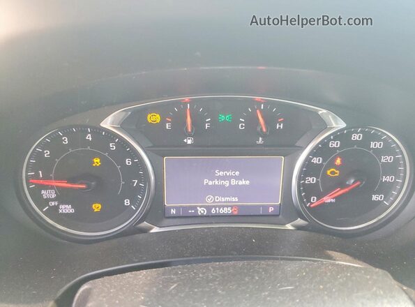 3GKALVEG2RL234031 2024 GMC TERRAIN Silver Вид щитка приладів