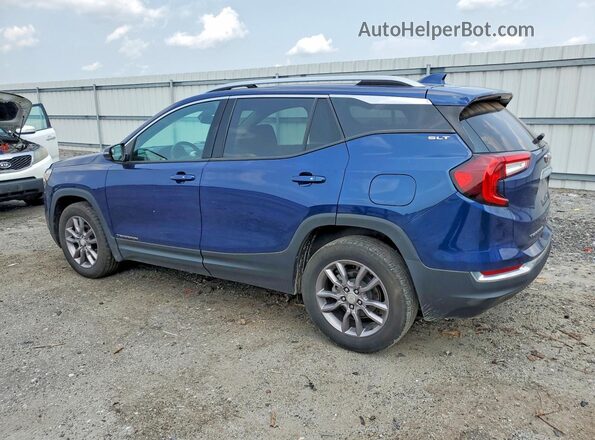 3GKALVEG3PL194250 2023 GMC TERRAIN Blue უკანა მარცხენა