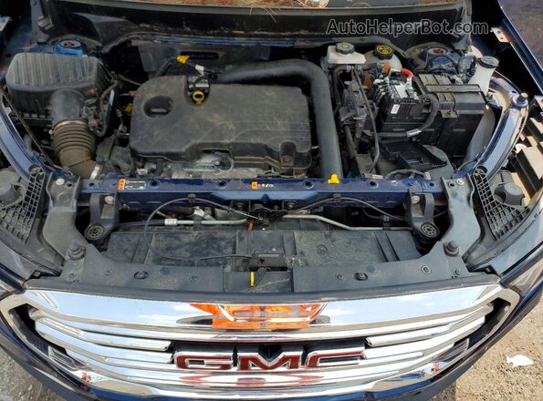 3GKALVEG3PL194250 2023 GMC TERRAIN Blue ძრავის განყოფილების ხედი