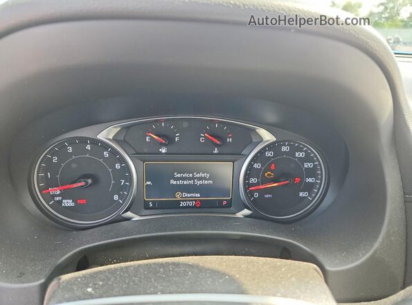 3GKALVEG4RL131516 2024 GMC TERRAIN Синий Вид щитка приборов