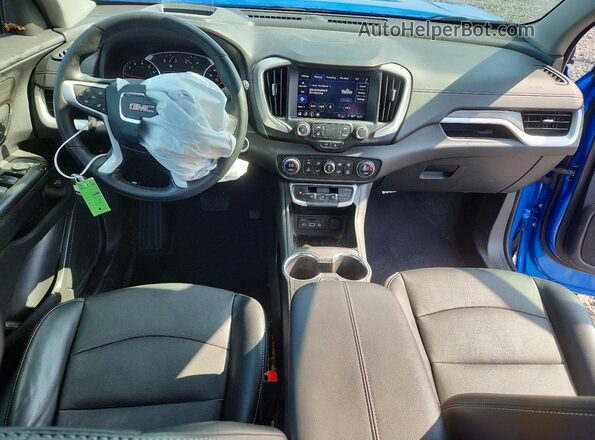 3GKALVEG4RL131516 2024 GMC TERRAIN Синий Вид панели приборов