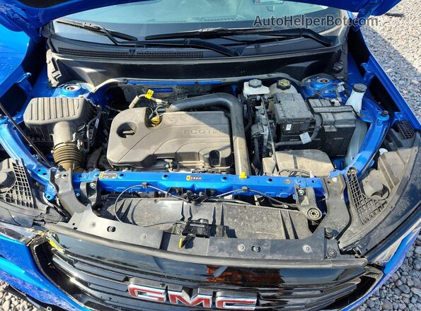 3GKALVEG4RL131516 2024 GMC TERRAIN Синий Вид подкапотного пространства