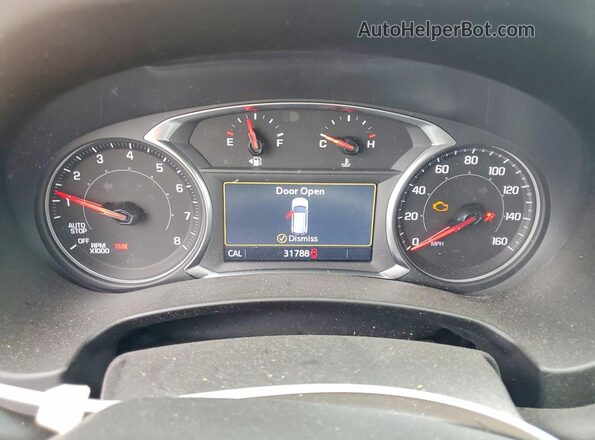 3GKALVEG4RL330498 2024 GMC TERRAIN Белый Вид щитка приборов