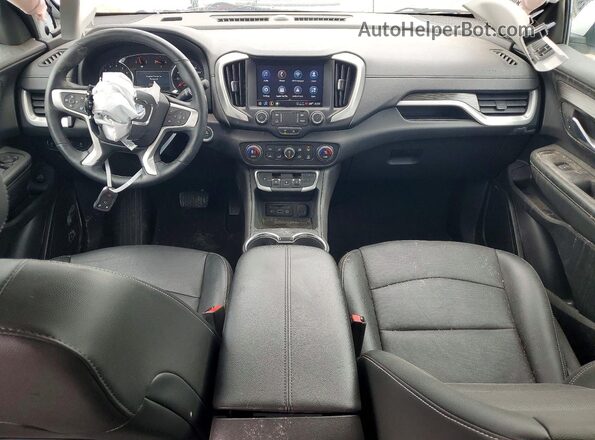 3GKALVEG4RL330498 2024 GMC TERRAIN Белый Вид панели приборов