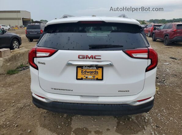 3GKALVEG4RL330498 2024 GMC TERRAIN Белый Вид сзади