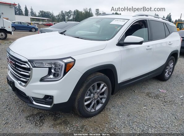 3GKALVEG4RL358883 2024 GMC TERRAIN White Առջևի ձախ երեք քառորդ տեսարան