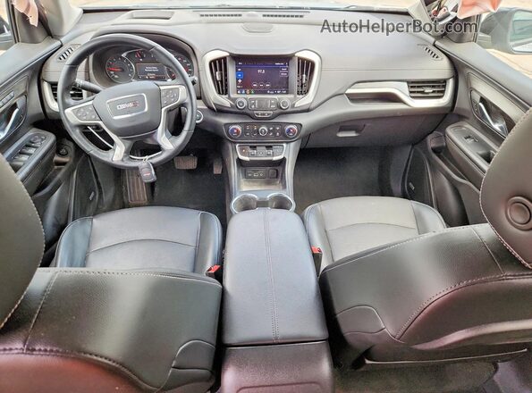3GKALVEG5PL236403 2023 GMC TERRAIN Silver Vista del salpicadero