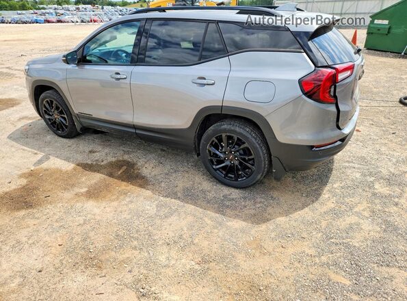 3GKALVEG5PL236403 2023 GMC TERRAIN Silver Trasero izquierdo