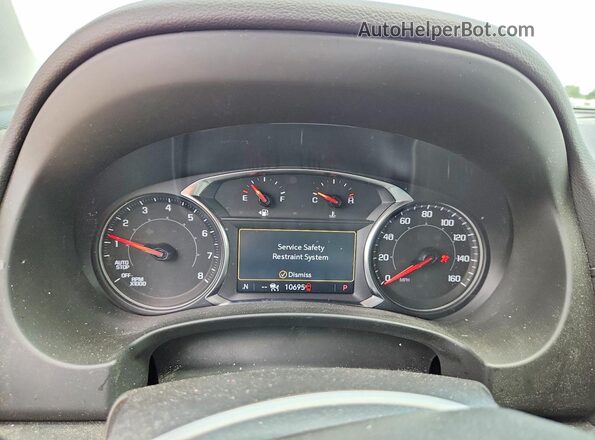 3GKALVEG5PL236403 2023 GMC TERRAIN Silver Vista del cuadro de instrumentos