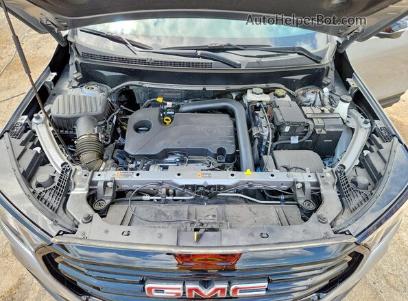 3GKALVEG5PL236403 2023 GMC TERRAIN Silver Vista del compartimento del motor