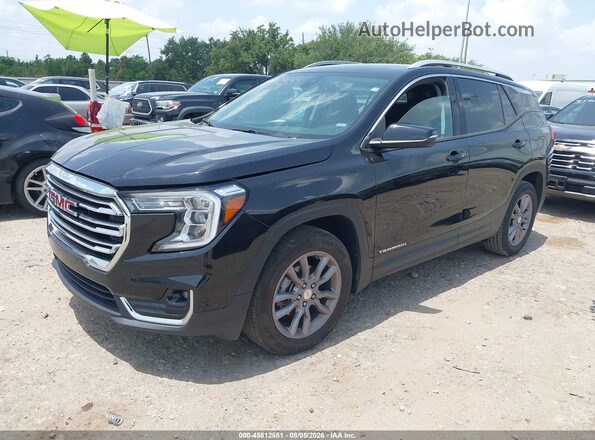 3GKALVEG5RL358844 2024 GMC TERRAIN Black წინა მარცხენა ხედი სამი მეოთხედიდან