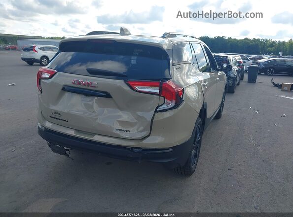 3GKALVEG6PL154390 2023 GMC TERRAIN Tan Задня права чверть