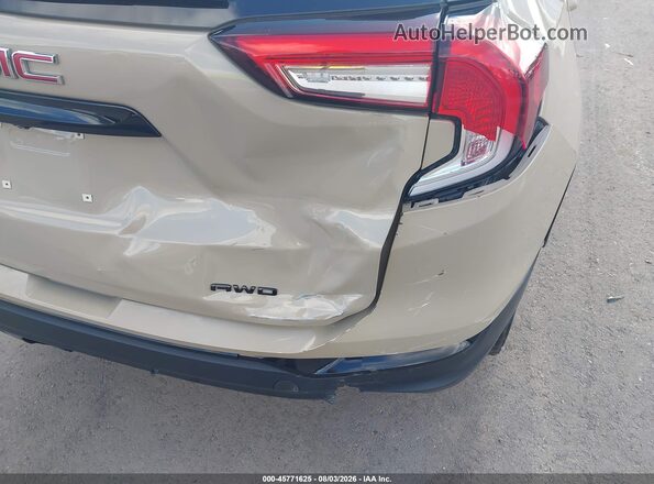 3GKALVEG6PL154390 2023 GMC TERRAIN Tan Вид спереду