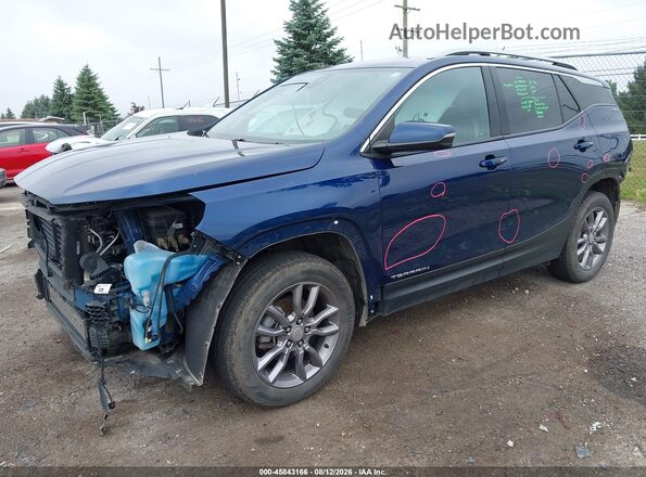 3GKALVEG6PL188250 2023 GMC TERRAIN Blue Przód lewy
